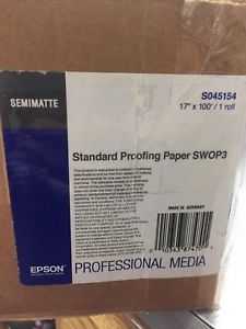 EPSON Standard Proofing Paper SWOP3, 17 x 100 Roll