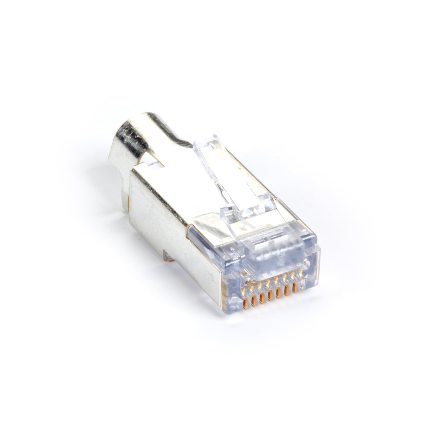 Shielded CAT6 EZ-RJ45 Modular Plugs, 100-Pack