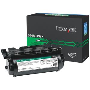 Lexmark 64480XW Reconditioned Print Cartridge For use in T/X644,X646 Estimated y