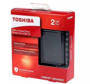 Toshiba Hard Drive HDTB420XK3AA 2TB USB 3.0 Canvio Basics Portable Hard Drive Black Bare