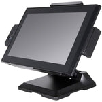 TOUCH DYNAMIC, BREEZE PERFORMANCE, WITH 15 INCH LED LCD, PROJECTIVE CAPACITIVE TOUCH, G850 PENTIUM 2.9G CPU, 4GB RAM, 320G HARD DRIVE, POS READY 7, 64 BIT, 3 IN 1 MSR, PRINTER BASE,DVI