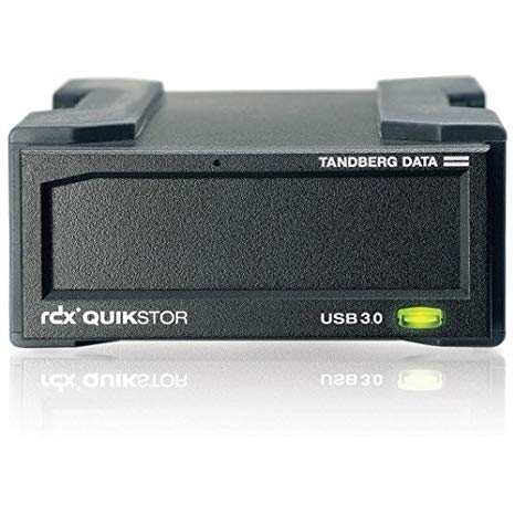 Tandberg RDX External drive, black, USB3+ interface (No software included)