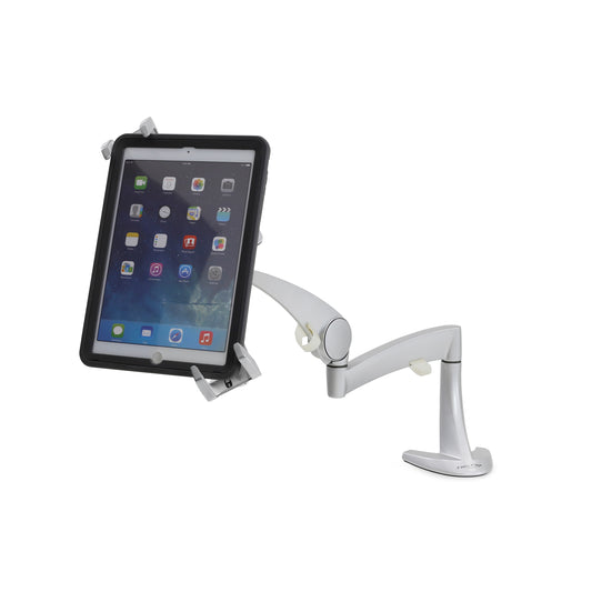 Lockable Tablet Mount - Theft deterrence achieved through the use of a mechanica