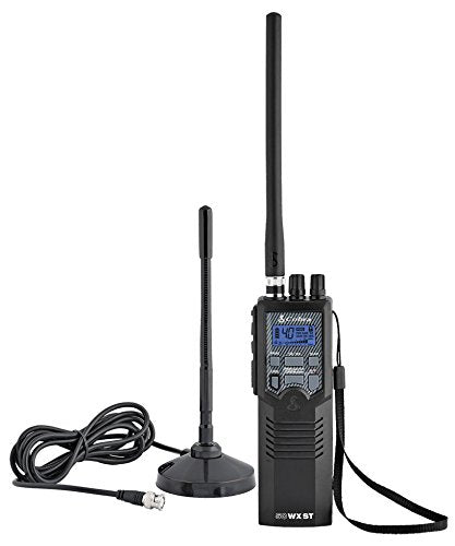 PORTABLE 40 CHANNEL CB RADIO W MOBILE ANT