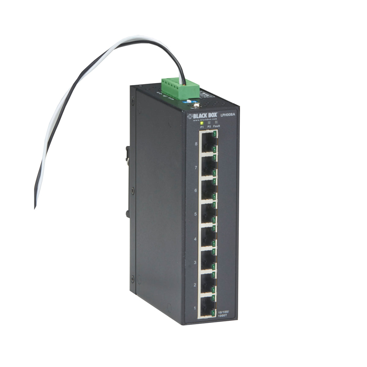 HARDENED GIGABIT POE+ SWITCH, 8-PORT