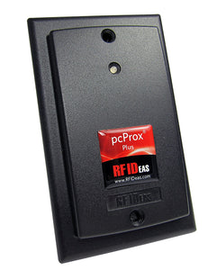 RFIDEAS, PCPROX PLUS ENROLL BLACK WALL MOUNT, TCP/IP ETHERNET POE READER