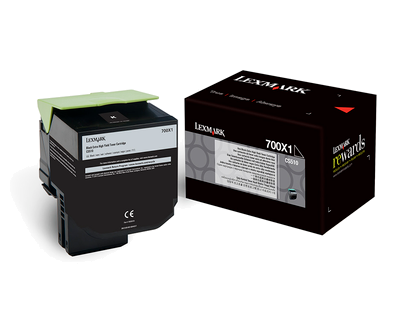 700X1 Black Extra High Yield Toner Cartridge