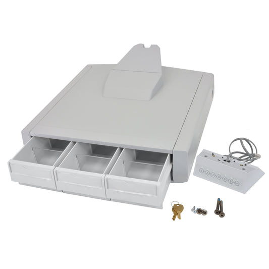 Primary Triple Drawer - Grey/White - Contains all parts needed to create an auto