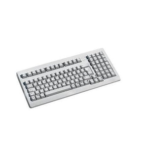 CHERRY, G80-1800, KEYBOARD, LIGHT GRAY, 16IN USB/PS2 COMBO INTERFACE, WITH US INTERNATIONAL LAYOUT AND BLACK MX GOLD CROSSPOINT KEYSWITCHES WITH LINEAR FEEL