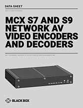 MCX S7 NETWORK AV VIDEO DECODER 4K60