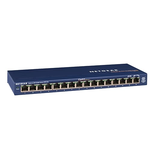 16PORT 10/100/1000 MBPS GIGABIT