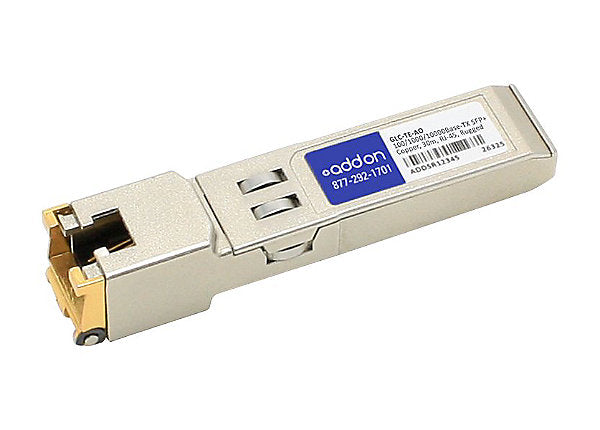 CISCO GLC-TE= - 1000BASE-T SFP transceiver module for Category 5 copper wire - R