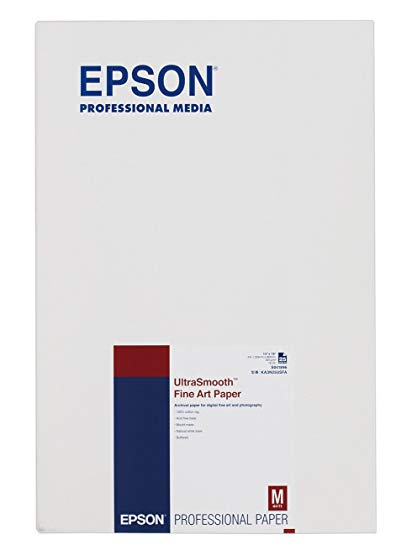 Epson UltraSmooth Fine Art paper - Paper - cotton rag paper, two-sided coated pa