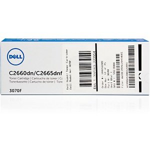 DELL C2660DN C2665DNF BLACK TONER 3000 PG HIGH YIELD PART 3070F SKU 593 BBBQ