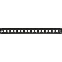 GigaStation2 High-Density Multimedia Patch Panel 16-Port 1U