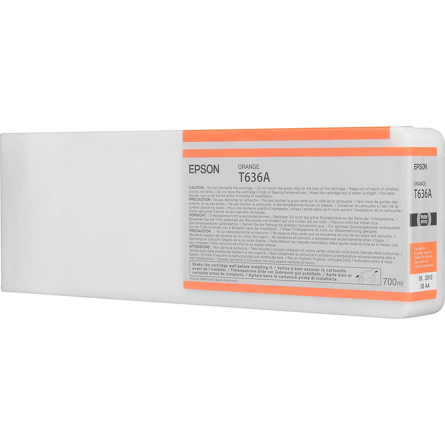 ORANGE ULT HDR INK CART/700ML