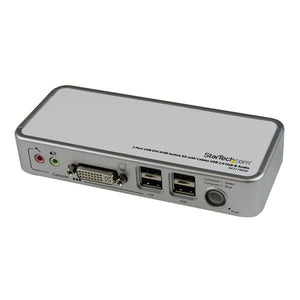 2 PRT COMPACT USB DVI KVM