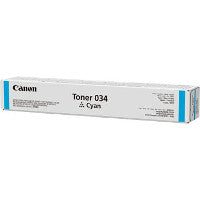 Canon Cartridge 034 Cyan Toner - For imageCLASS MF820Cdn and MF8210Cdn - Full Yi