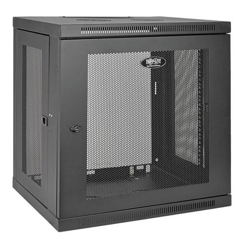 12U Wall Mount Rack Enclosure Server Cabinet w/ Door & Side Panels - Maximum loa