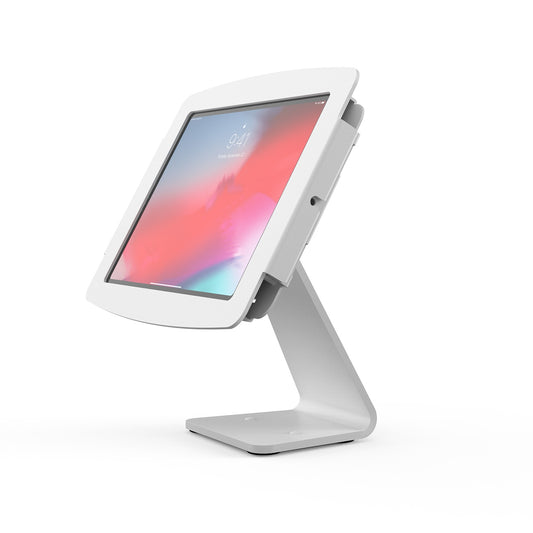 COMPULOCKS IPAD PRO 11  (1-4TH GEN) SPACE ENCLOSURE ROTATING COUNTER STAND WHITE