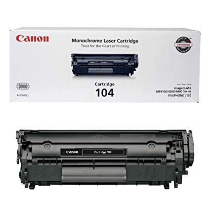 Canon Cartridge 104 Black Toner Cartridge for use in L120 l90 D420 D480 MF4150 M