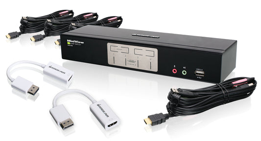 IOGEAR GCS1794 AND GDPHDW6 BUNDLE