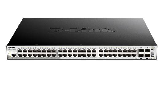 D-Link 1510 Series Gigabit Stackable Smart Managed Switch with 10G Uplinks - 48