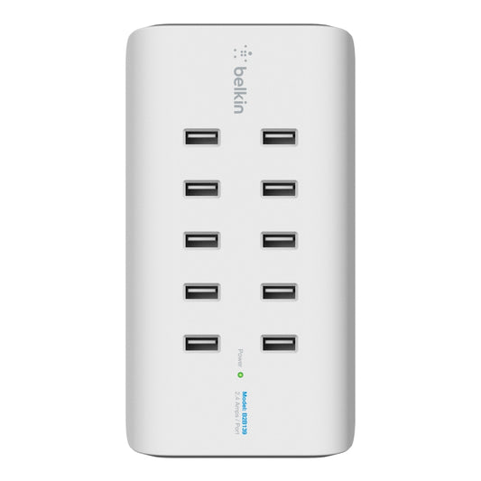 Charging Station - 120Watt - 10 Port USB - 2.4A - 10 x 2.4A USB-A ports; 120W ex