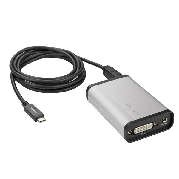 USB capture card includes software on Windows and Mac - 1080p DVI to USB video c