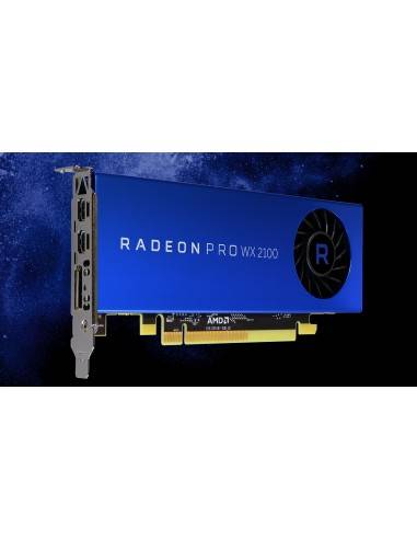 AMD Video Card 100-506001 Radeon Pro WX 2100 2GB GDDR5 10Bit PCI Express DisplayPort/2 x mini-DisplayPort Retail