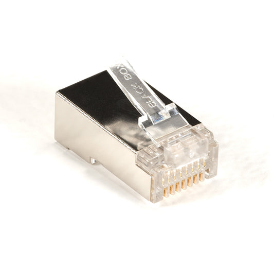 CAT5e Shielded Modular Plugs, RJ-45, 250-Pack