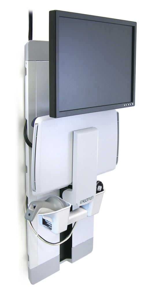 ERGOTRON STYLEVIEW VERTICAL LIFT, PATIENT ROOM (WHITE)