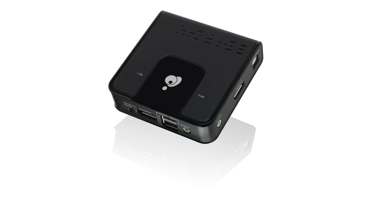 2PORT DP KVM SWITCH W/ 4K HIGH