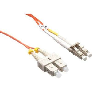 Axiom LC/SC Multimode Duplex OM1 62.5/125 Fiber Optic Cable 70m