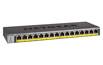 16PORT UNMANAGED POE/POE+ GB