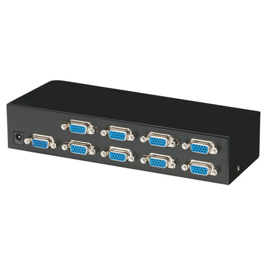 COMPACT VGA VIDEO SPLITTER, 8-CHANNEL