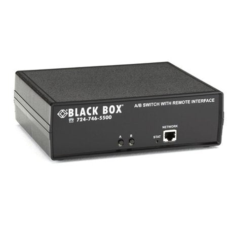 CAT6 A/B SWITCH LATCHING ETHERNET, RS232, DRY