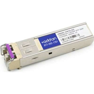 AddOn HP Compatible TAA Compliant 1000Base-CWDM SFP Transceiver (SMF, 1330nm, 80