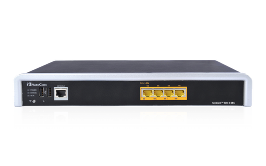 AUDIO CODES BASE MEDIANT 500 ESBC WITH 2 ACTIVE/STAN