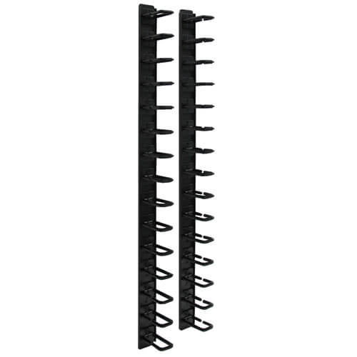 SmartRack 6 ft. (1.83 m) Vertical Cable Manager - Flexible ring type & toolless