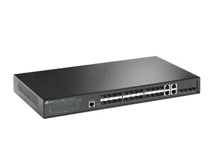 TP-Link Networking T2600G-28SQ JetStream 28Port Gigabit SFP L2 Managed Switch Retail