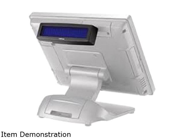 POSIFLEX, CUSTOMER DISPLAY, 2 X 20 VFD, 9MM CHARACTERS, USB, REAR MOUNITOR MOUNT, FOR XT SERIES
