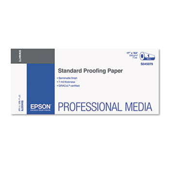 EPSON Standard Proofing Paper 44 x 164 Roll - its designed to meet the exacting