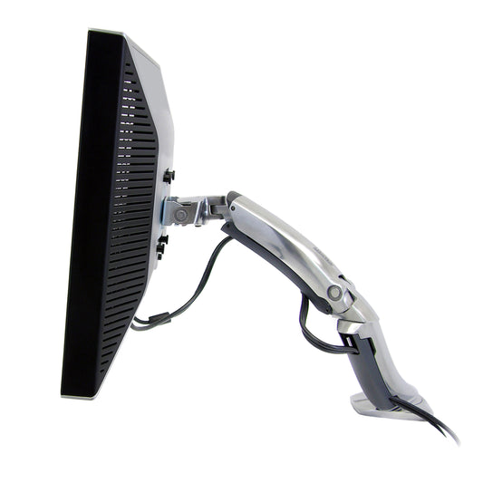 Ergotron 45-214-026 MX Desk Mount LCD Monitor Arm (polished aluminum)