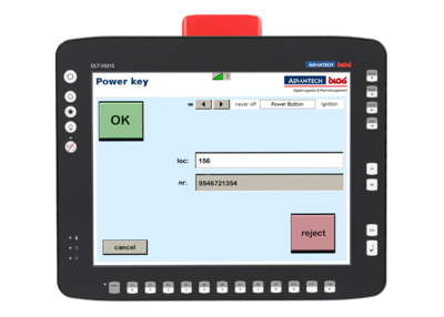 Scanner Kit SAIA CODE with mounting