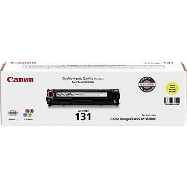 Canon Cartridge 131 Yellow Toner Cartridge for use in imageCLASS MF624Cw MF628Cw