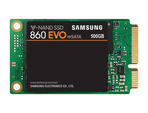 Samsung Solid State Drive MZ-M6E500BW 860 EVO 500GB mSATA Internal SSD Single Unit Version Retail
