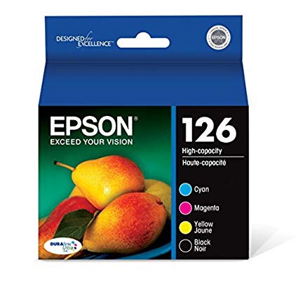 T126 BLAK COLOR INK CARTRIDGE COMBO PACK