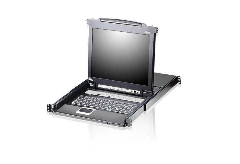 16-PORT 19IN LCD INTGRD USB/PS2 CMB KVM
