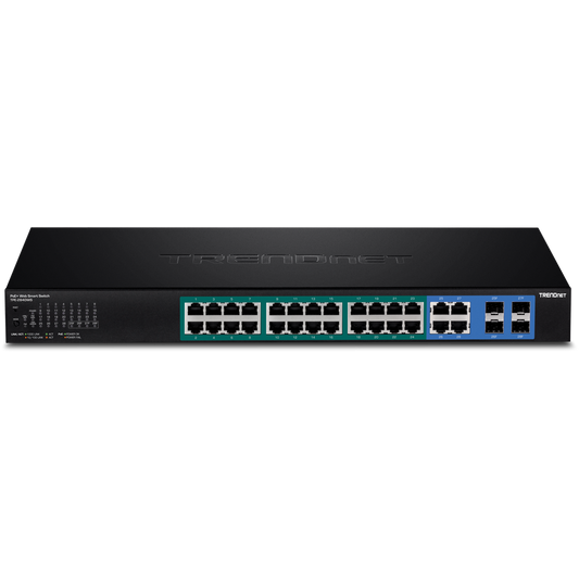 28 Port Gigabit Web Smart PoE